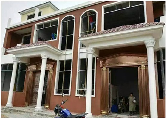 數(shù)碼彩農(nóng)村自建房外墻涂料效果展示圖