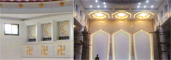 數(shù)碼彩仿大理石漆進駐靈川寶積寺，漆中自有乾坤