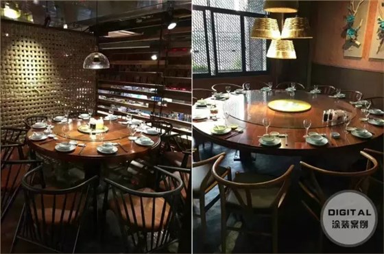 數(shù)碼彩美式PU開(kāi)放木器漆，締造文藝風(fēng)飯店