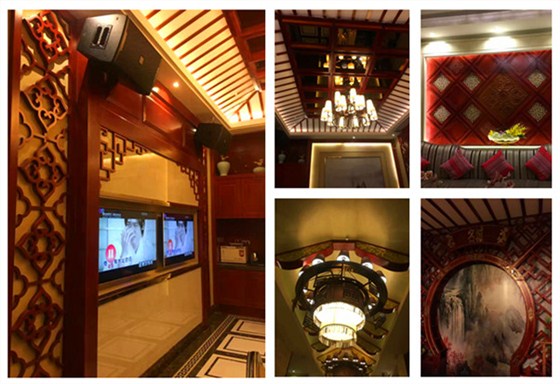 全屋原木白坯定制，涂裝中式KTV風(fēng)格之典范