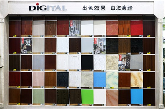 數(shù)碼彩木器漆涂裝效果樣板墻