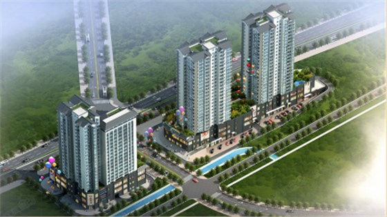 數(shù)碼彩斬獲貴州遵義4幢9萬(wàn)平方高端樓盤外墻工程 數(shù)碼彩斬獲貴州遵義4幢9萬(wàn)平方高端樓盤外墻工程