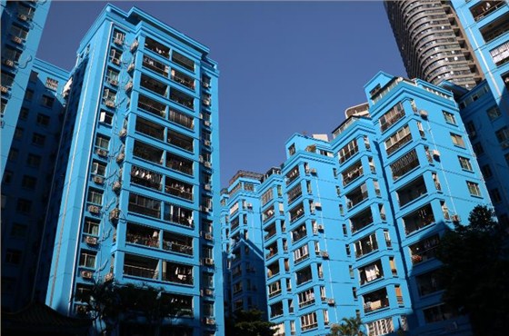 深圳碧云天小區(qū)外墻涂料翻新