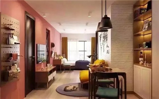 崇仁油漆涂料品牌全能調(diào)色 用色彩把公寓裝出高逼格感