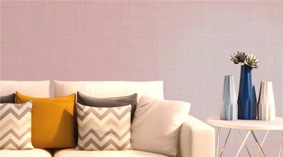 “莫蘭迪色系”布紋藝術(shù)墻 把家涂裝成名畫.webp