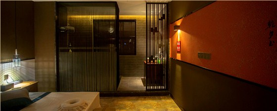 感受數(shù)碼彩清新，愛沐養(yǎng)生館工程賞識