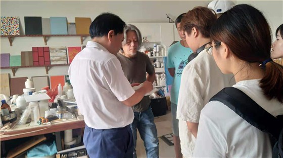 集美·碧桂園到數(shù)碼彩總部考察