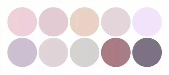 秋天墻面高端色系，莫蘭迪色系