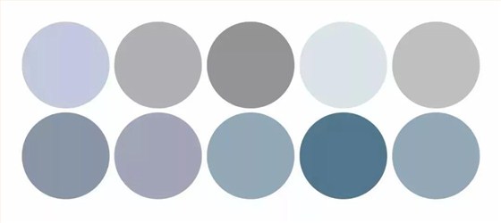 秋天墻面高端色系，莫蘭迪色系