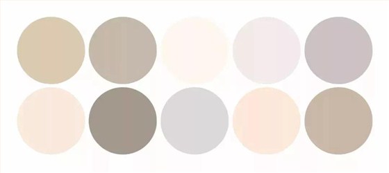 秋天墻面高端色系，莫蘭迪色系