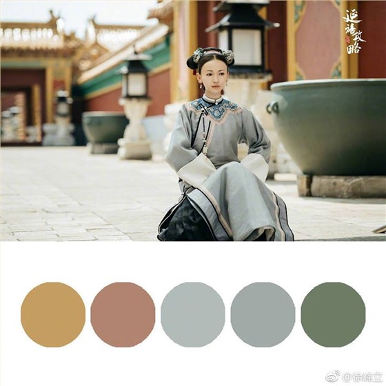 秋天墻面高端色系，莫蘭迪色系