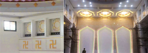 數(shù)碼彩仿大理石漆進(jìn)駐靈川寶積寺，漆中自有乾坤