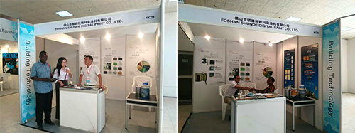 數(shù)碼彩涂料邁向國(guó)際，亮相2015中國(guó)品牌商品非洲展