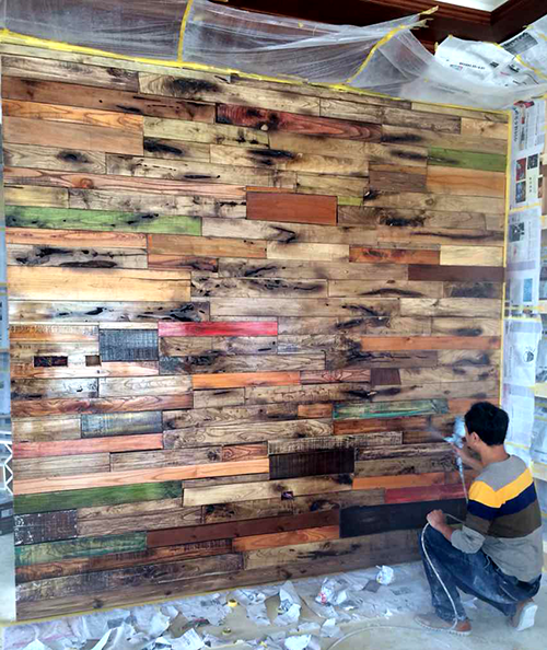 數(shù)碼彩安順木器漆施工工藝培訓(xùn)，演繹出色涂裝效果