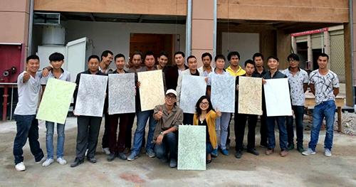 數(shù)碼彩安順木器漆施工工藝培訓(xùn)，演繹出色涂裝效果