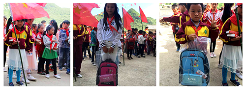 愛心回饋社會(huì)，數(shù)碼彩安順經(jīng)銷商張福瓊為留守兒童過六一