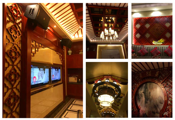 全屋原木白坯定制，涂裝中式KTV風格之典范