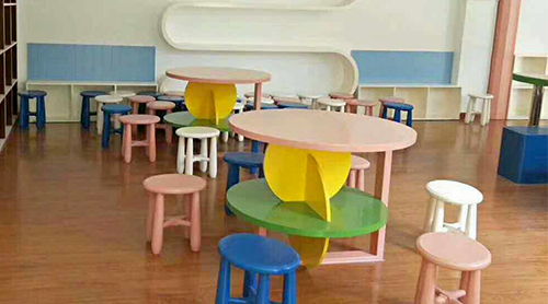 「涂裝案例」水性木器漆給金沙幼兒園孩童綠色就學(xué)環(huán)境