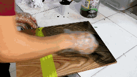 底著色隨意擦就能輕松上色顯木眼，還能調(diào)任意顏色