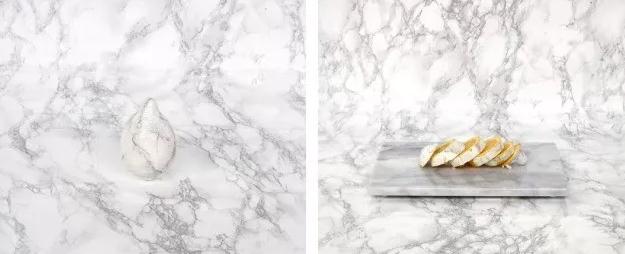 吃驚！居然在水果表面涂上“大理石”