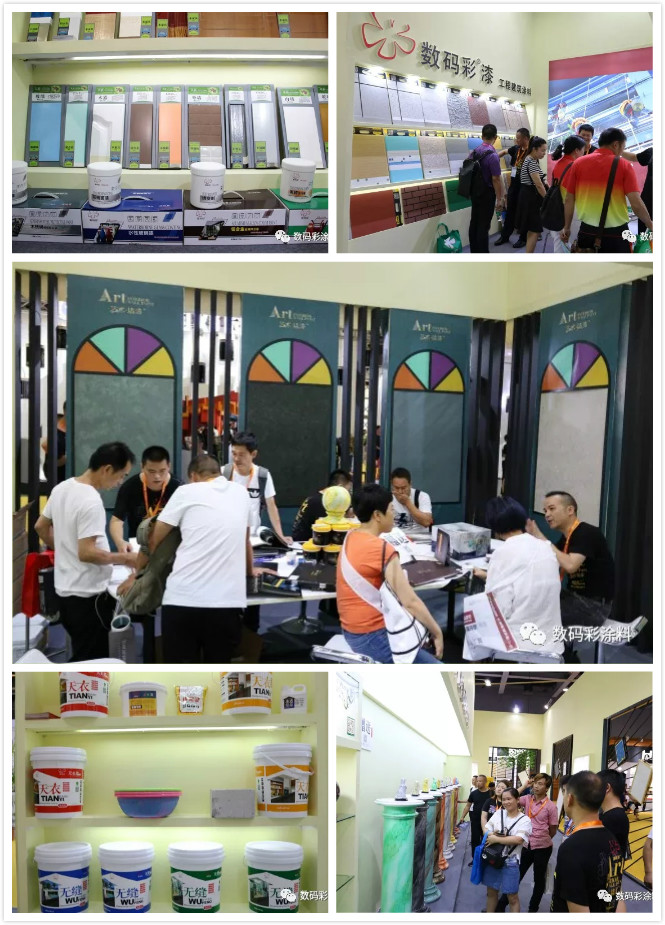 數(shù)碼彩創(chuàng)新藝術(shù)涂裝大放異彩2018廣州建博會(huì)