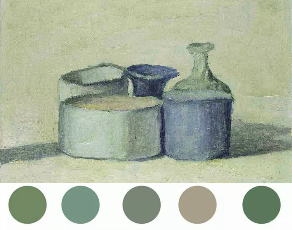 “莫蘭迪色系”布紋藝術(shù)墻 把家涂裝成名畫.webp