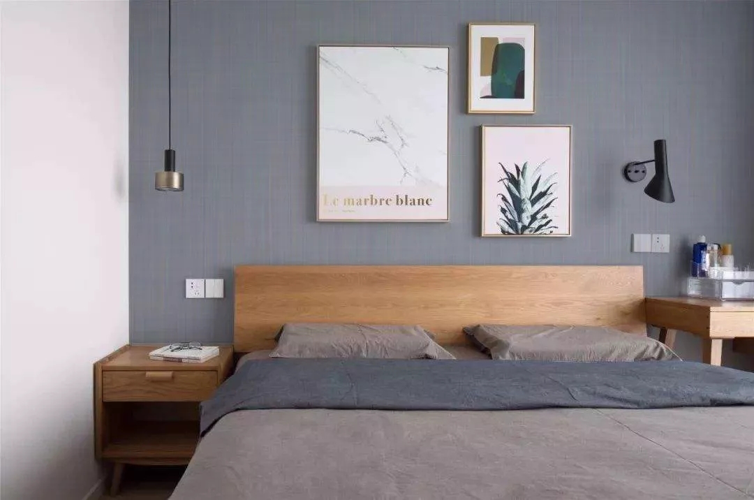 “莫蘭迪色系”布紋藝術(shù)墻 把家涂裝成名畫.webp