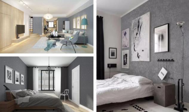 高溫天氣，用冷色調(diào)墻面降溫?zé)┰甑那榫w