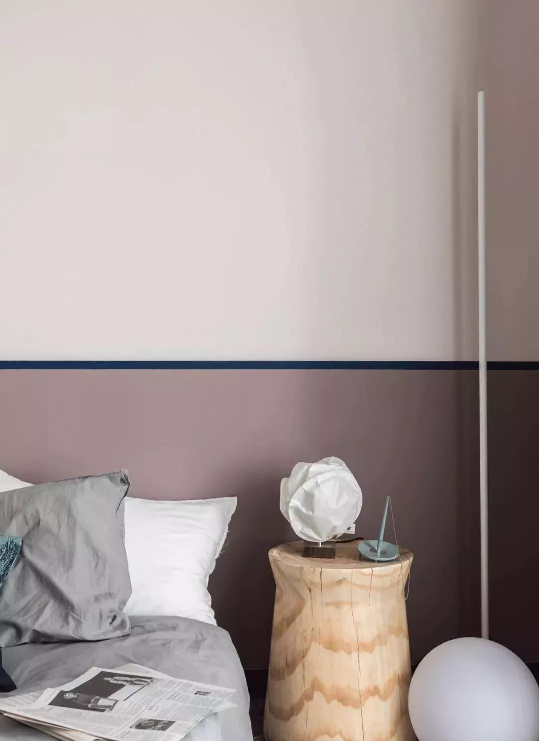 超溫柔的墻漆拼色組合，效果驚喜！