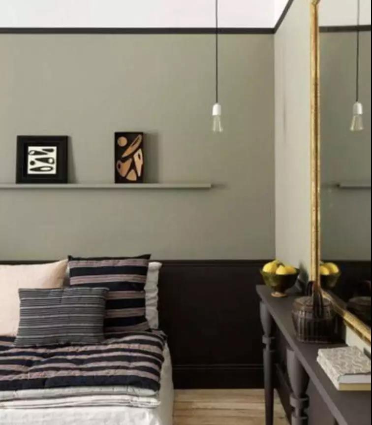 超溫柔的墻漆拼色組合，效果驚喜！