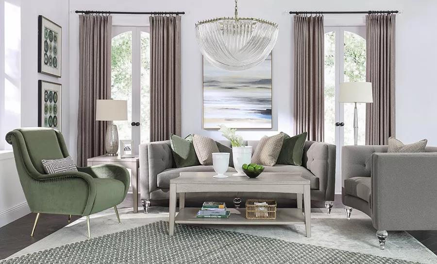 秋天墻面高端色系，莫蘭迪色系